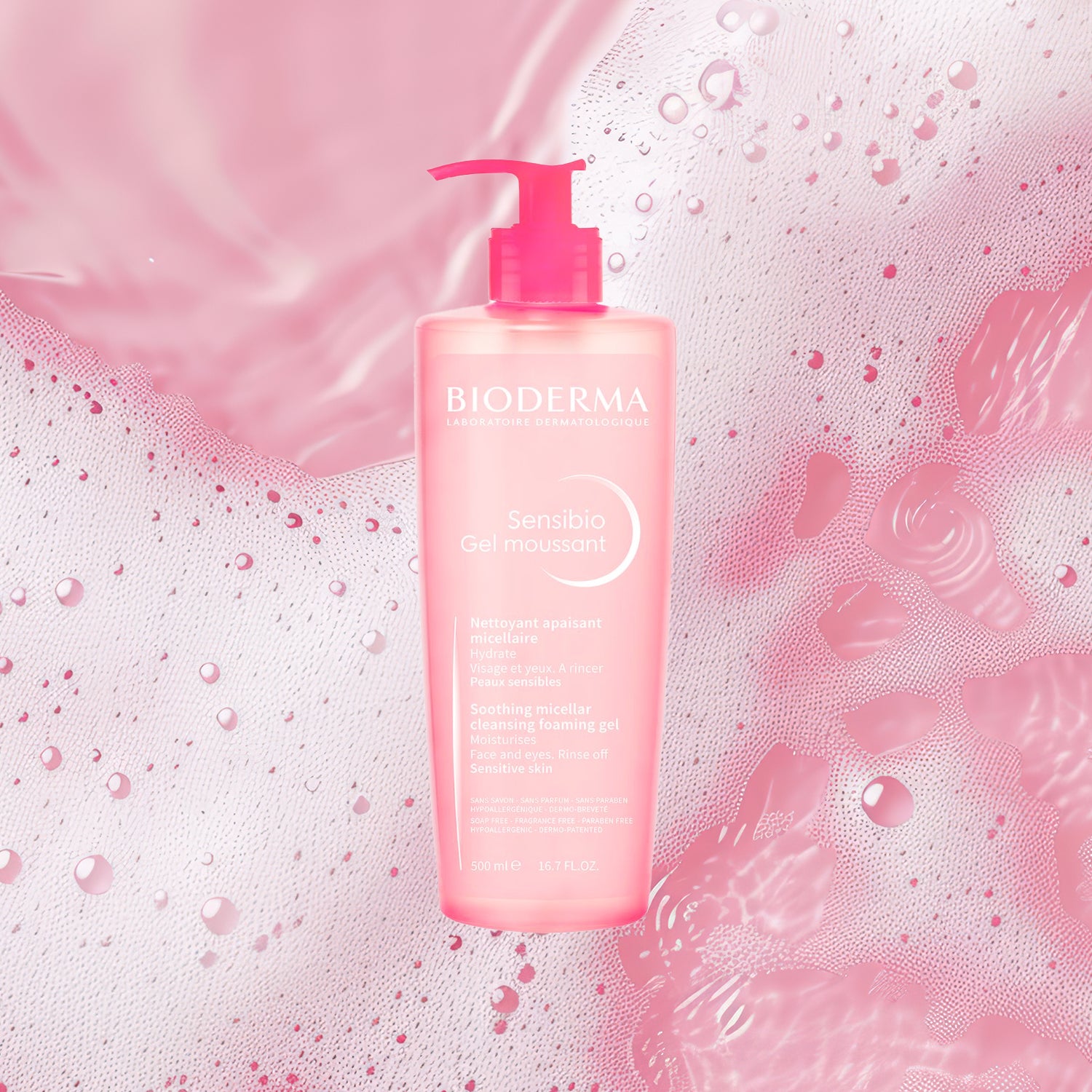 Bioderma - Sensibio Gel Moussant Limpiador Para Rostro Y Ojos Piel Sensible