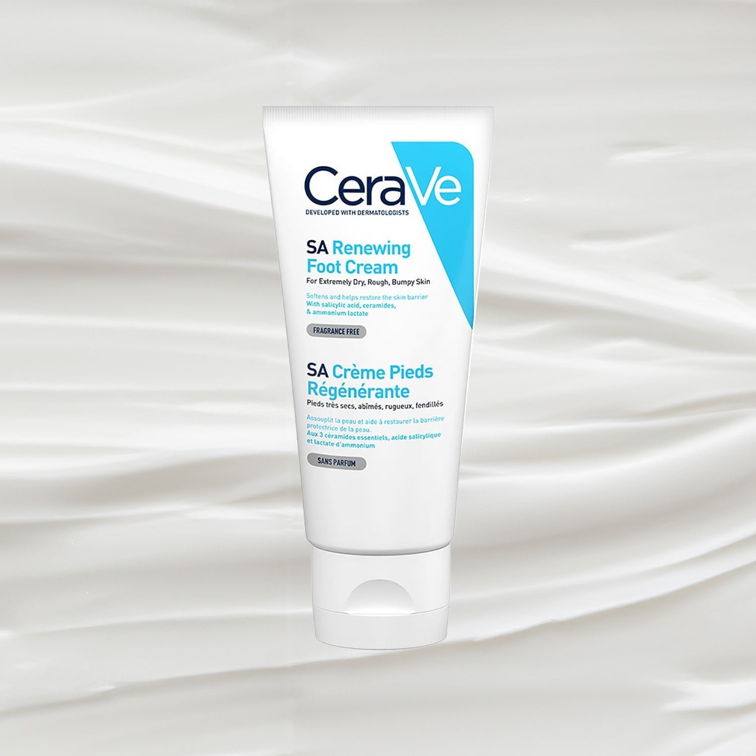 Cerave - Crema Renovadora De Pies Para Diabetes
