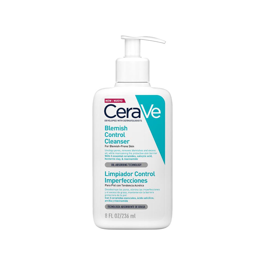 Cerave - Limpiador Control Imperfecciones Para Piel Con Tendencia Acnéica 236ml