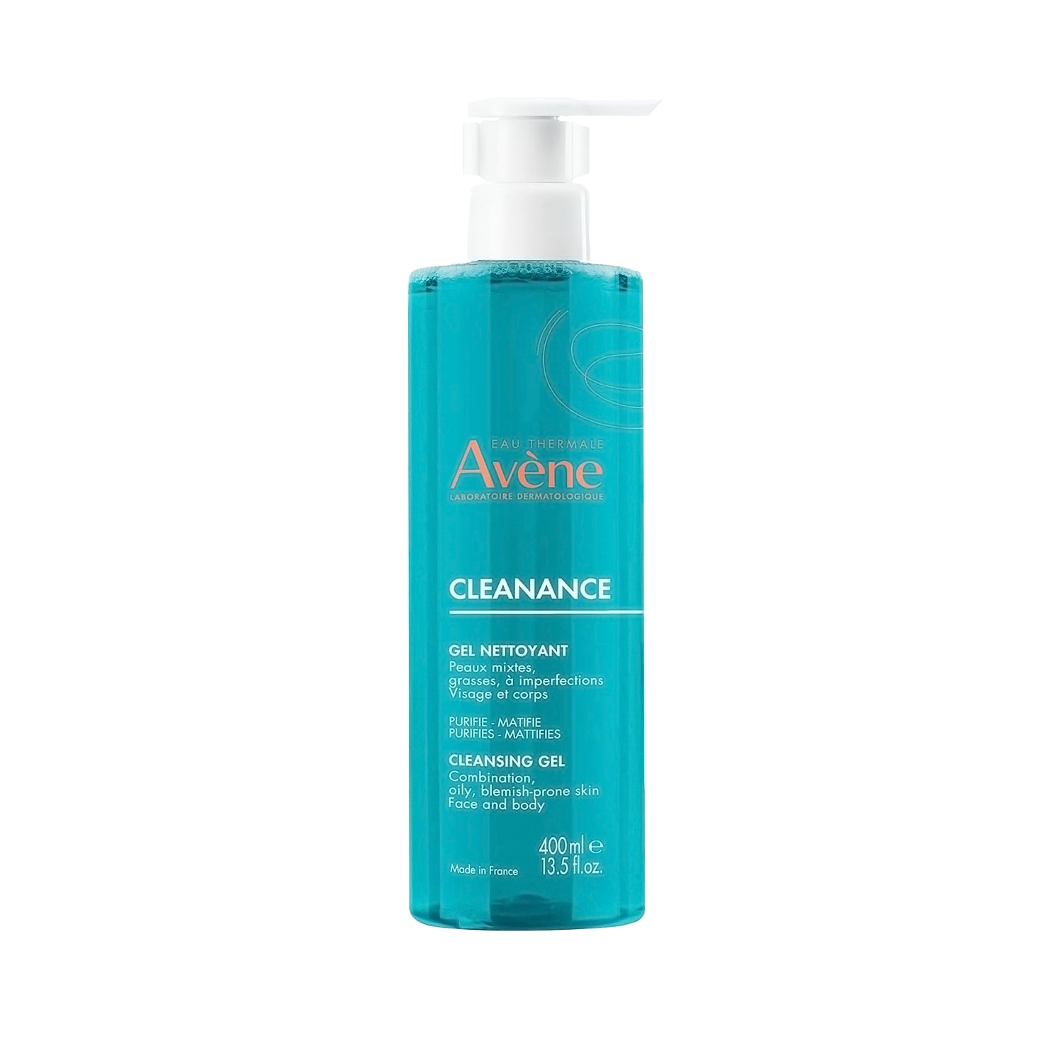 Avène - Cleanance Gel Limpiador Facial y Corporal 400ml