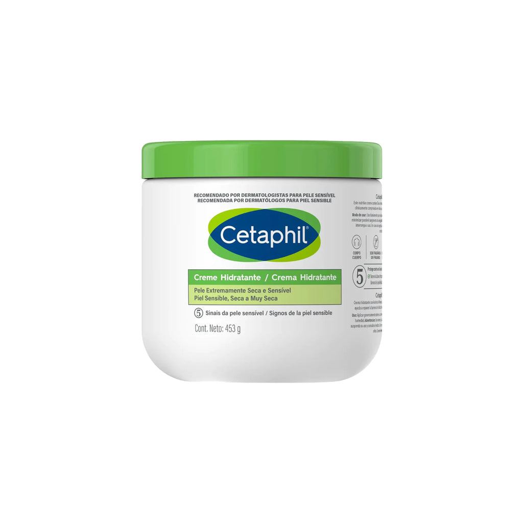 Cetaphil - Crema Hidratante Piel Sensible para Pieles Secas A Muy Secas 453g