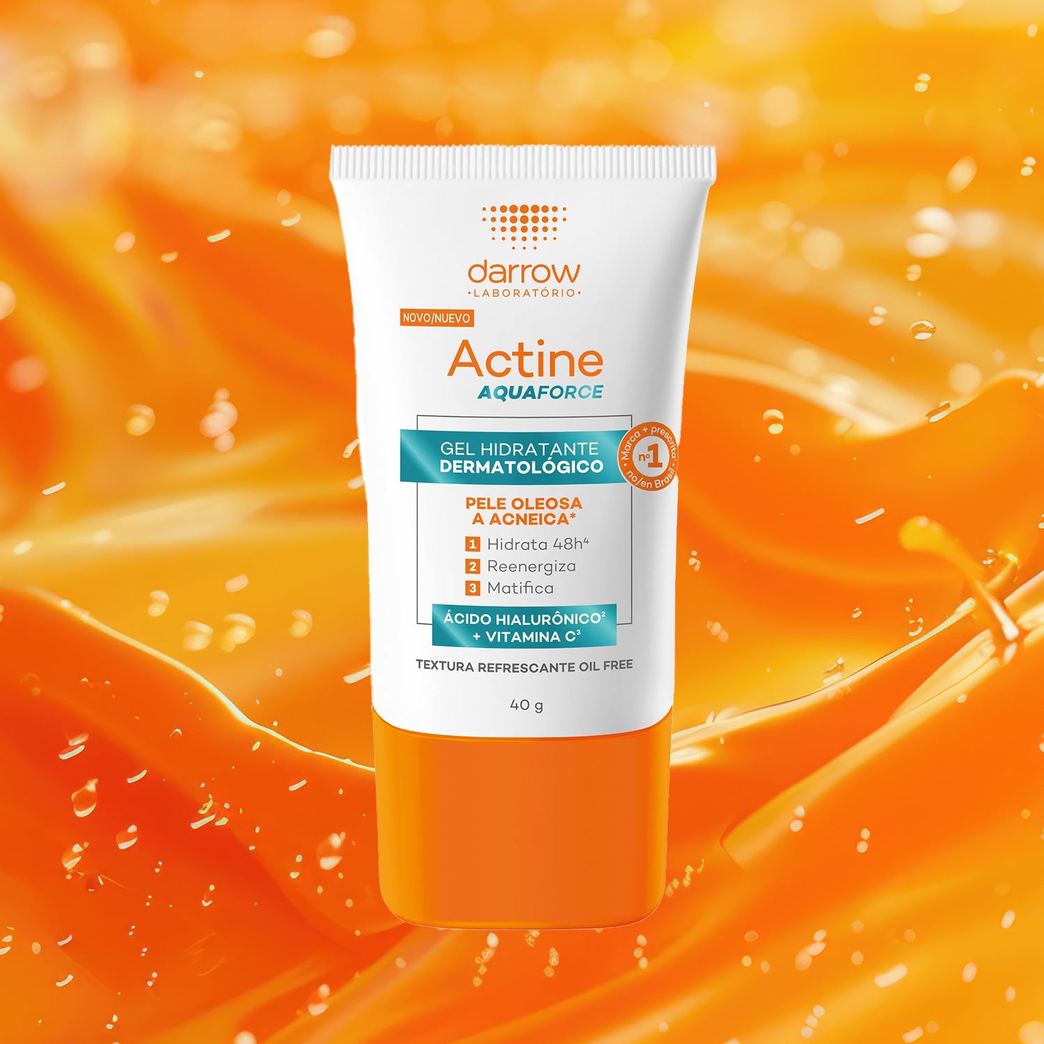 Darrow - Actine Aquaforce Gel Hidratante Piel Oleosa A Acneica