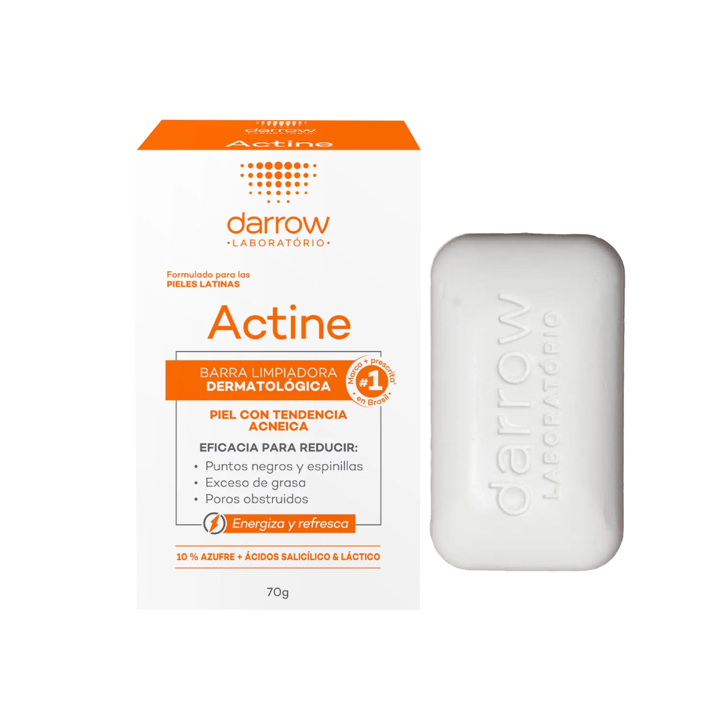 Darrow - Actine Barra Limpiadora 70gr