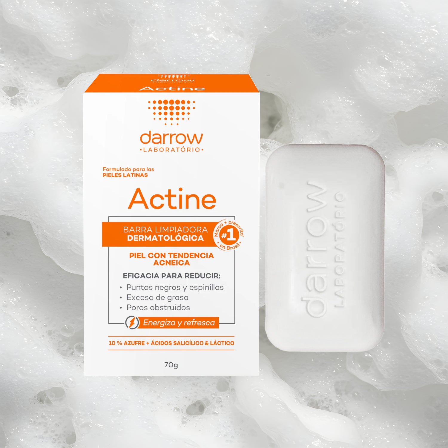 Darrow - Actine Barra Limpiadora 70gr