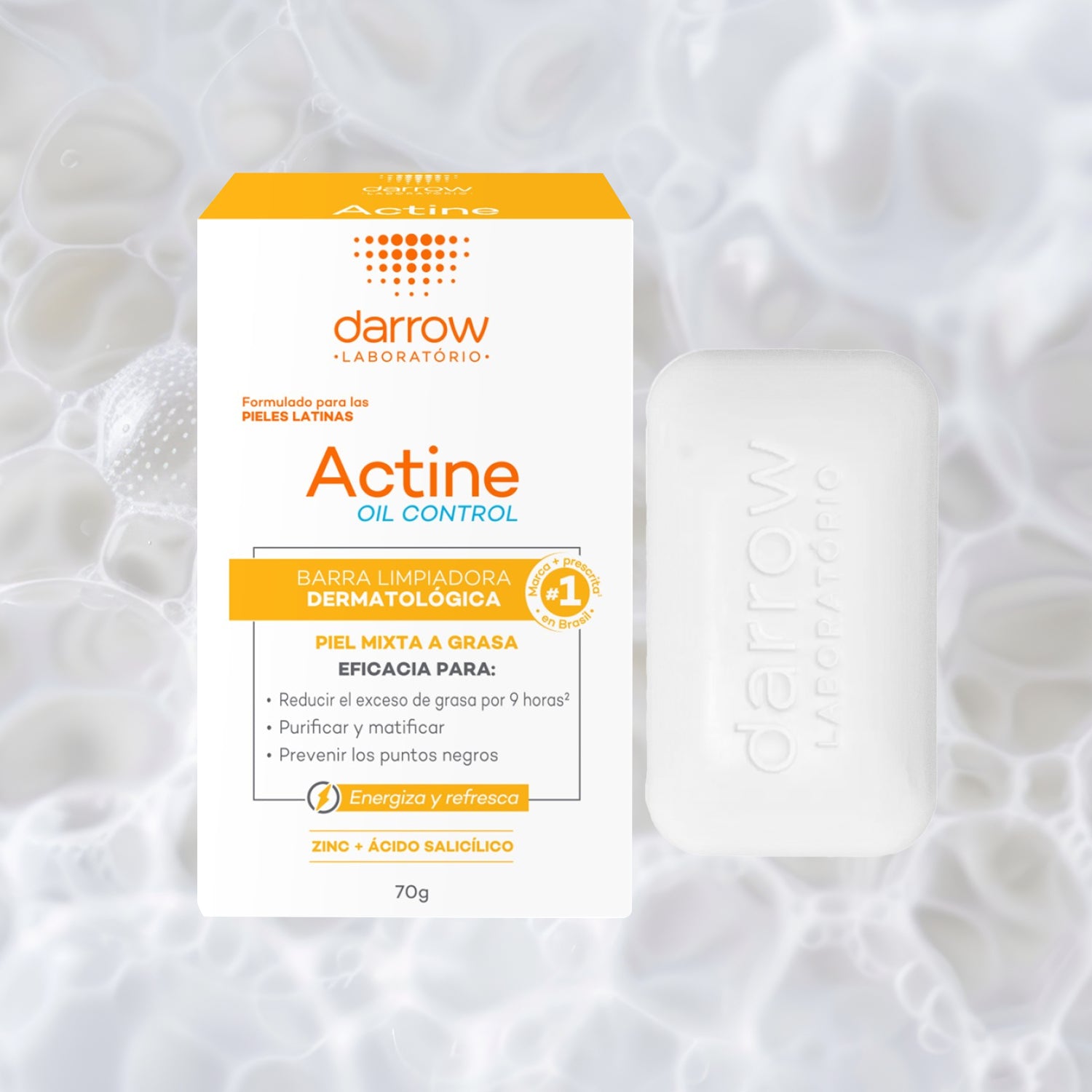 Darrow - Barra Limpiadora Actine Oil Control Piel Mixta A Grasa