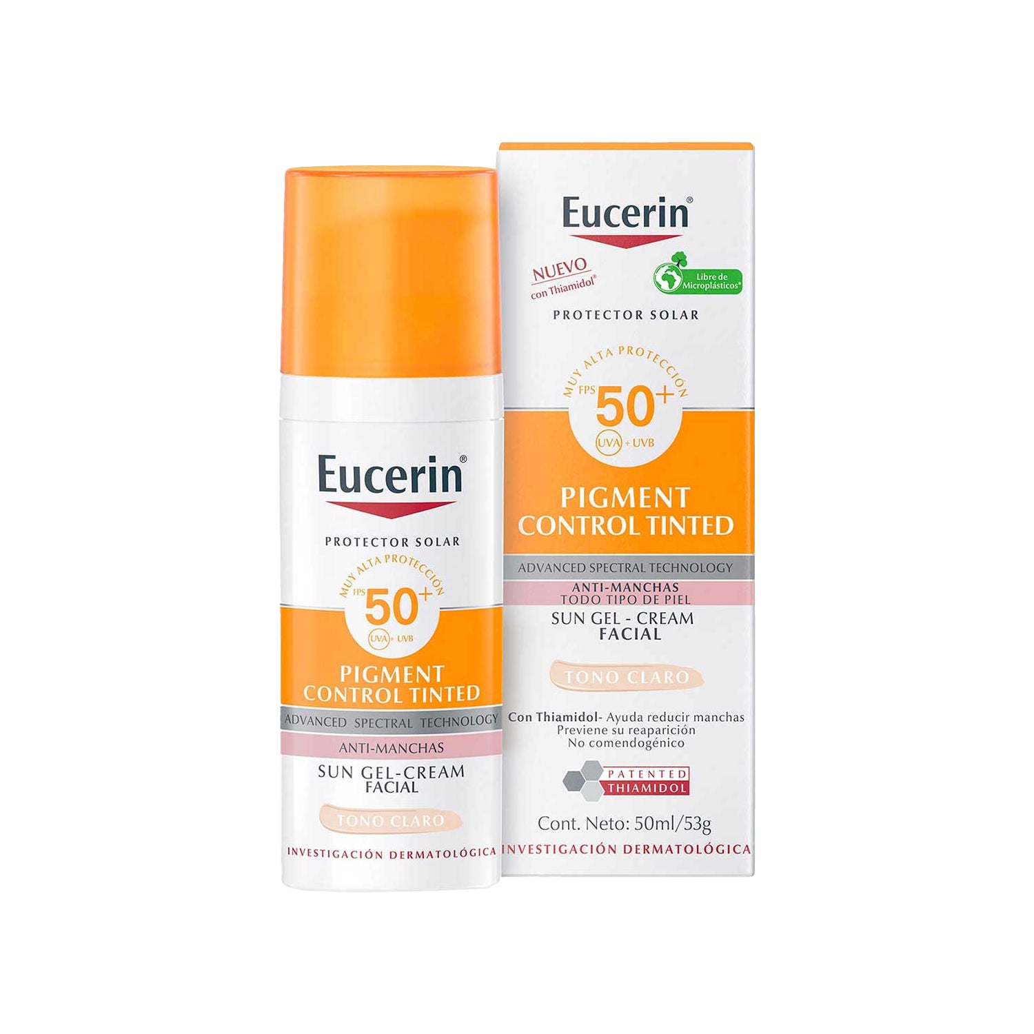 Eucerin - Sun Pigment Tinted Protector de 50ml
