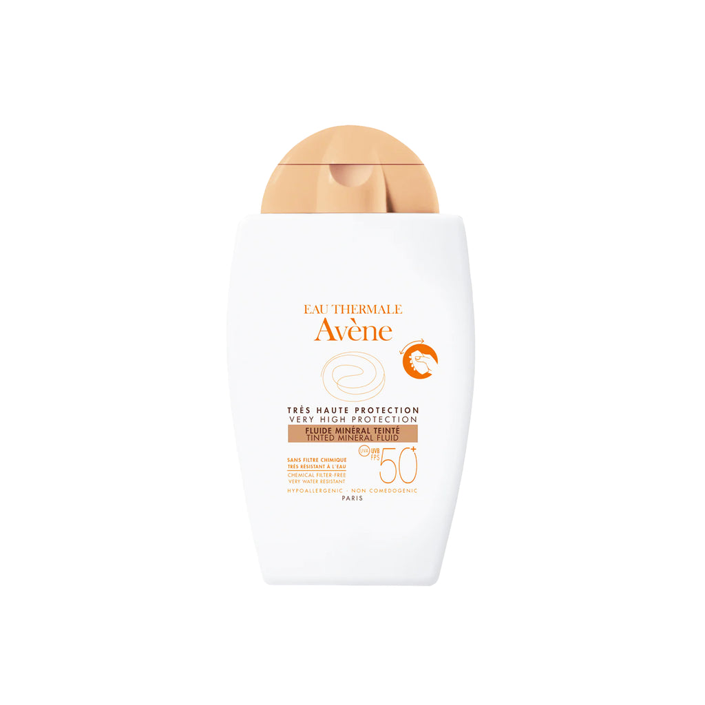 Avène - Fluido Mineral Muy Alta Protección 50+ con Color