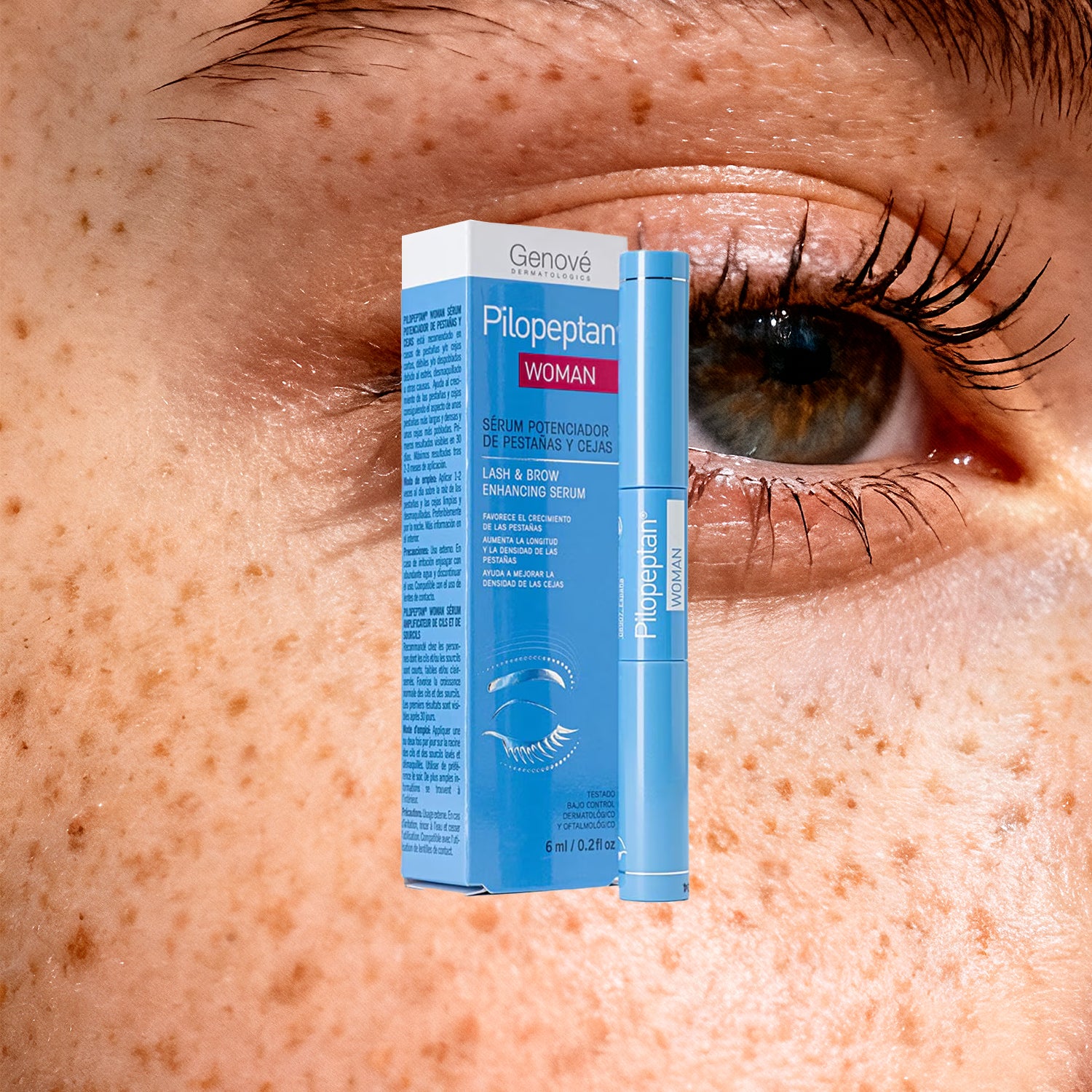 Genové - Pilopeptan Woman Serum Potenciador De Cejas Y Pestañas