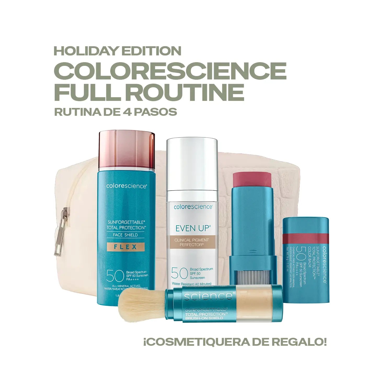 Kit "Colorescience full routine": Corrección, Color y Protección Total ✨