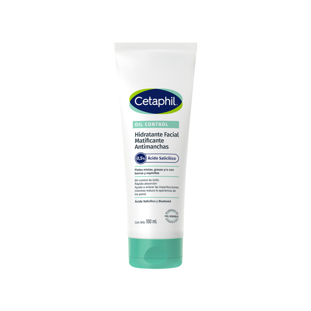 Cetaphil - Oil Control Hidratante Facial Matificante Antimanchas con Ácido Salicílico 89ml