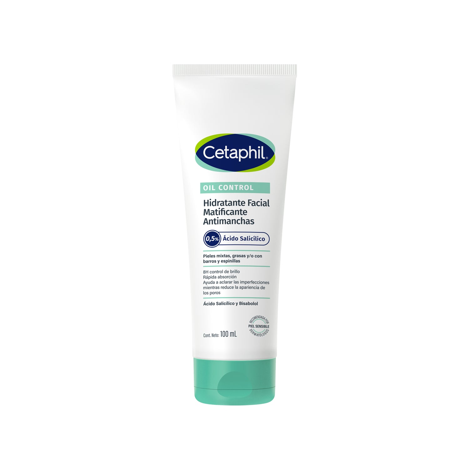 Cetaphil - Oil Control Hidratante Facial Matificante Antimanchas con Ácido Salicílico 89ml