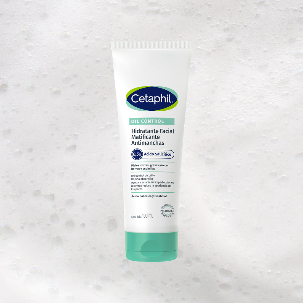 Cetaphil - Oil Control Hidratante Facial Matificante Antimanchas con Ácido Salicílico 89ml