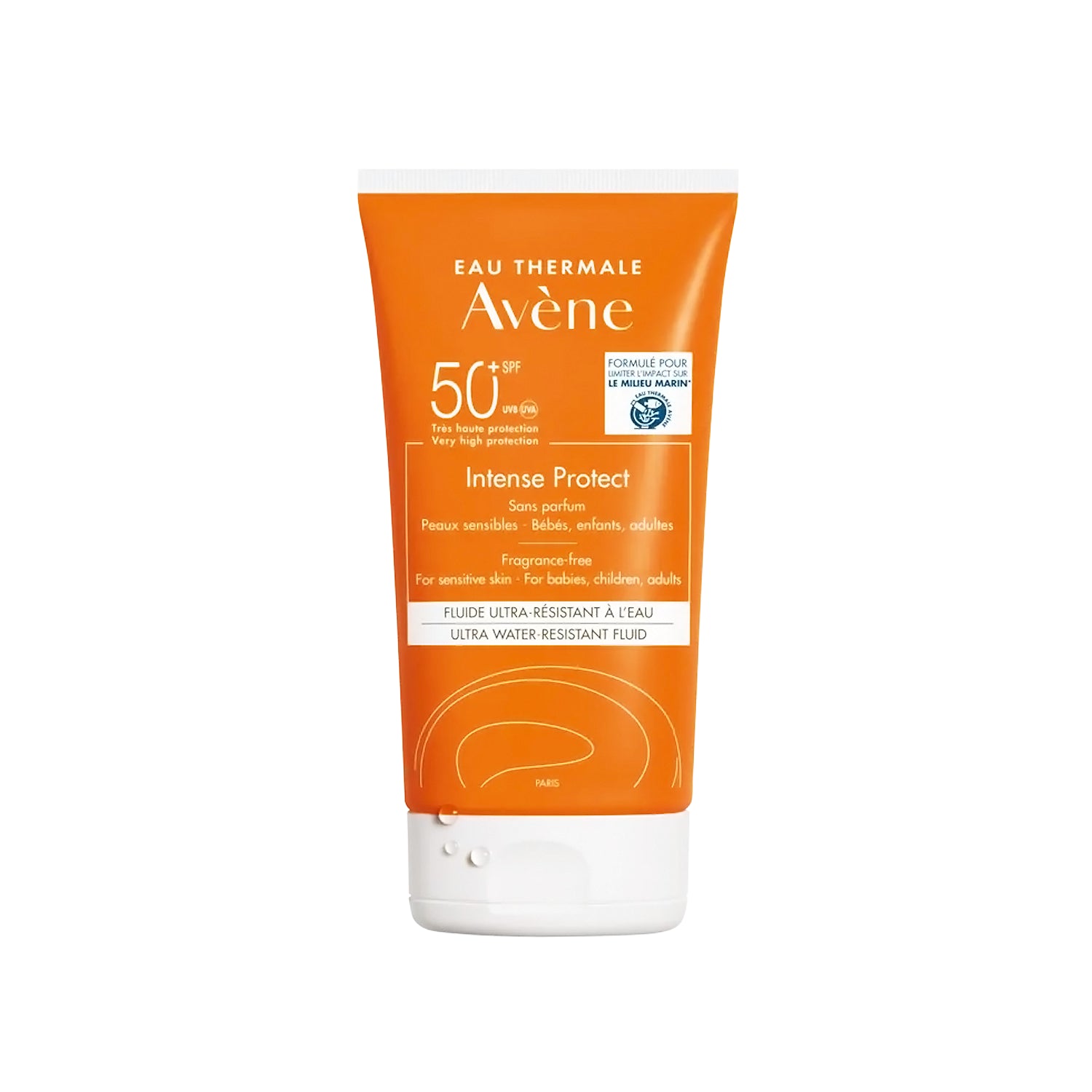 Avène - Intense Protect Protector Solar Contra Rayos Uvb-Uva 50FPS 150ml - Invisible y Reef Safe