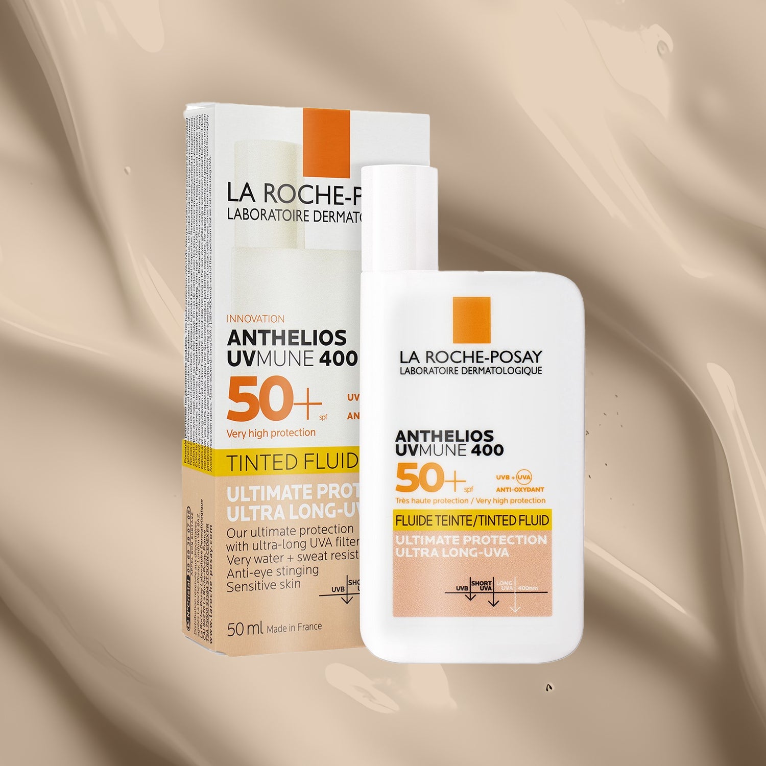 La Roche-Posay - Anthelios UV Mune 400 Fluido Con Color SPF 50+ de 50ml