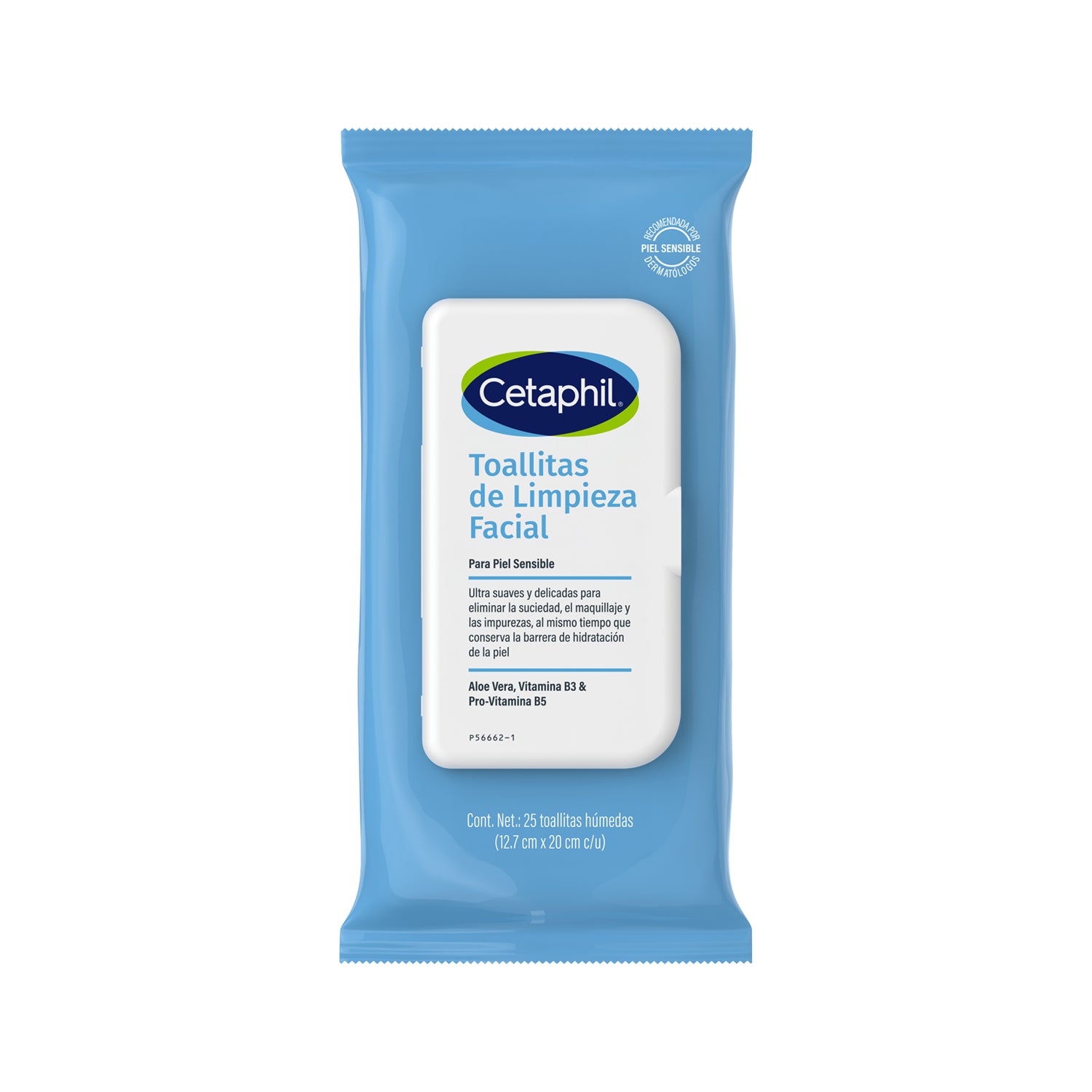 Cetaphil - Toallitas De Limpieza Facial Piel Sensible