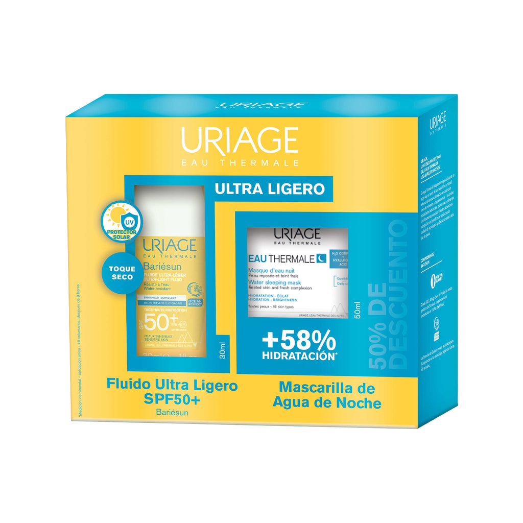 Uriage - Kit Bariesun Ultrafluido + Mascarilla