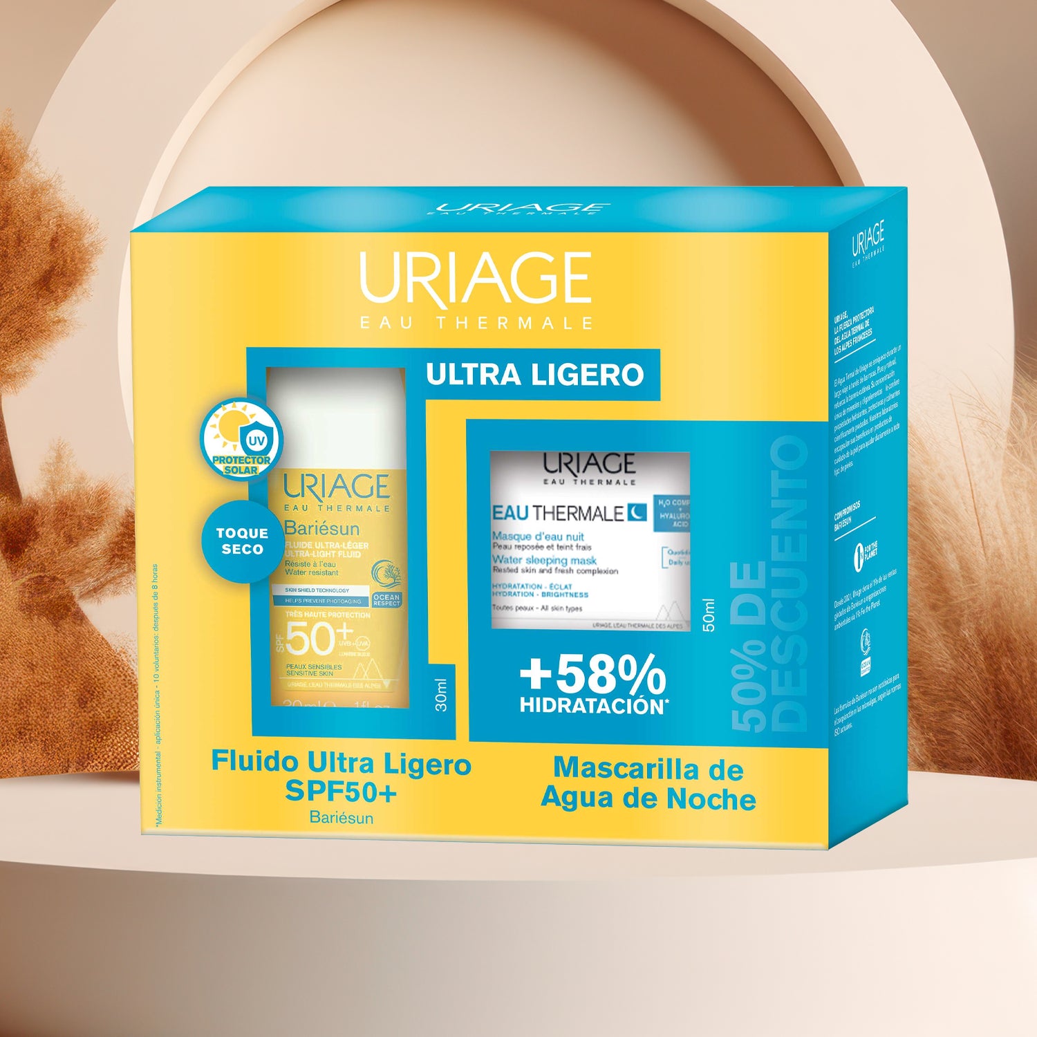 Uriage - Kit Bariesun Ultrafluido + Mascarilla
