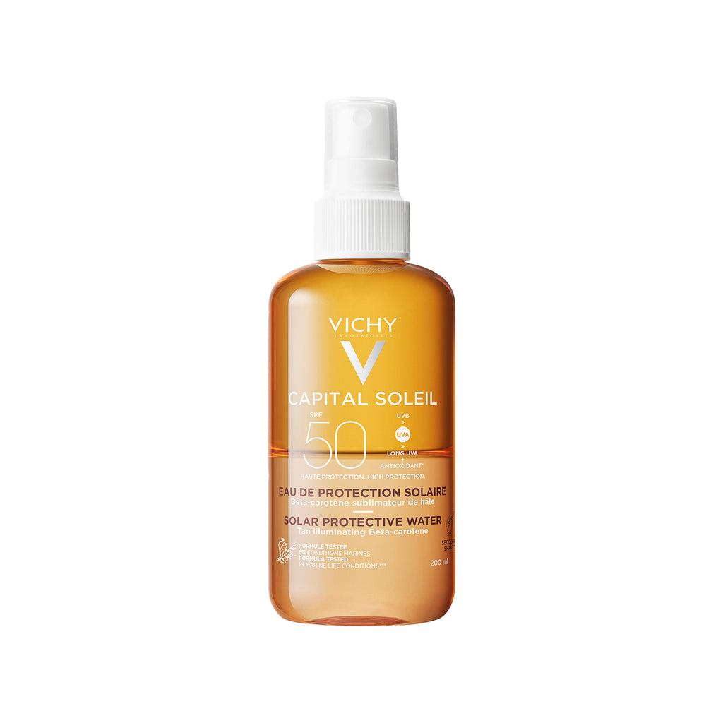 Vichy - Capital Soleil SPF50 Agua De Protección Solar Bronceadora