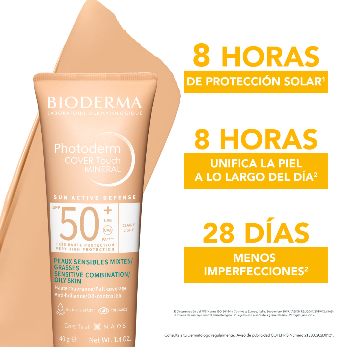 Bioderma - Cover Touch Mineral Protector