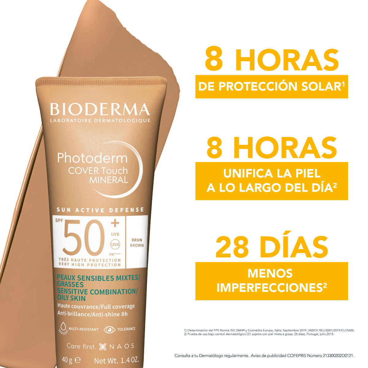 Bioderma - Cover Touch Mineral Protector